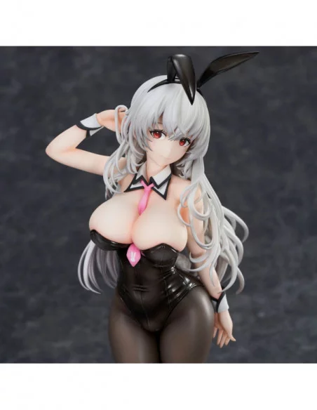 Haori Io Illustration Estatua PVC White-haired Bunny 29 cm