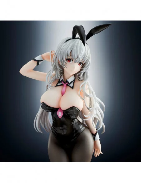 Haori Io Illustration Estatua PVC White-haired Bunny 29 cm