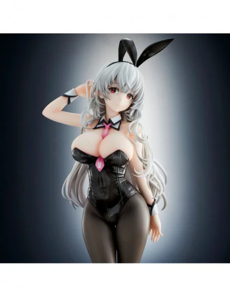 Haori Io Illustration Estatua PVC White-haired Bunny 29 cm