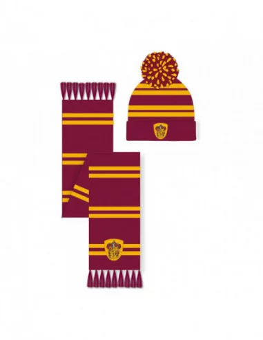 Harry Potter Set de Gorro Beanie & Bufanda House Gryffindor 165 cm