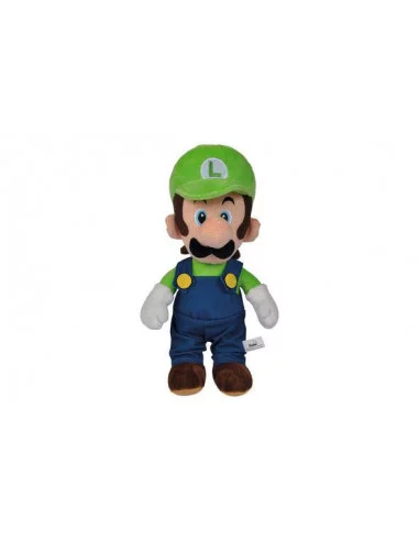 Super Mario Peluche Luigi 30 cm