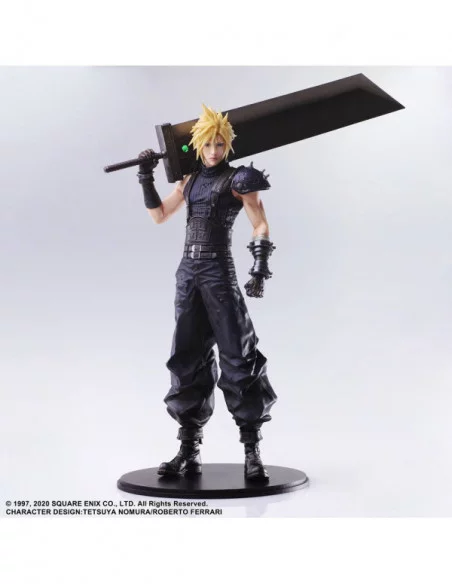 Final Fantasy VII Remake Static Arts Gallery Estatua Cloud Strife 26 cm