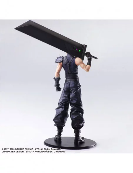 Final Fantasy VII Remake Static Arts Gallery Estatua Cloud Strife 26 cm