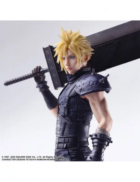 Final Fantasy VII Remake Static Arts Gallery Estatua Cloud Strife 26 cm