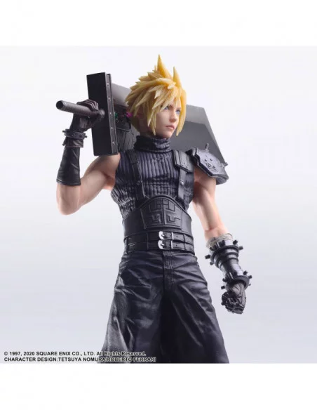 Final Fantasy VII Remake Static Arts Gallery Estatua Cloud Strife 26 cm