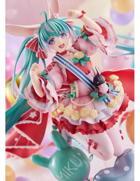 Miku Hatsune Estatua PVC 1/7 Miku Hatsune Birthday 2021 (Pretty Rabbit Ver.) by Spiritale 21 cm