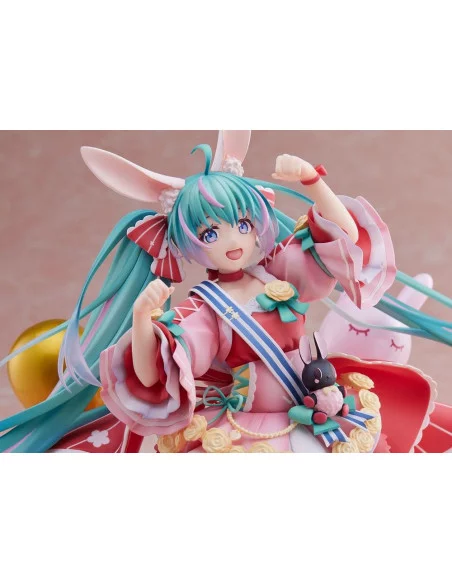 Miku Hatsune Estatua PVC 1/7 Miku Hatsune Birthday 2021 (Pretty Rabbit Ver.) by Spiritale 21 cm