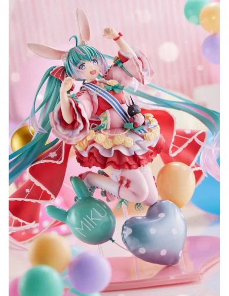 Miku Hatsune Estatua PVC 1/7 Miku Hatsune Birthday 2021 (Pretty Rabbit Ver.) by Spiritale 21 cm