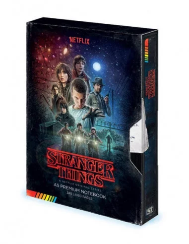 Stranger Things Libreta Premium A5 VHS (S1)