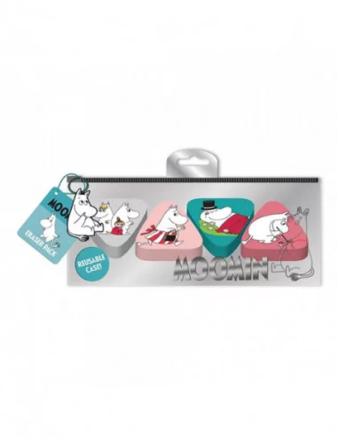 Moomin Caja de 10 Packs de 4 gomas