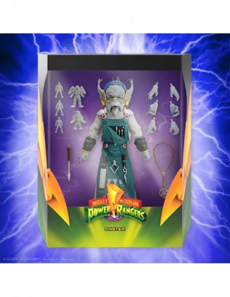 Mighty Morphin Power Rangers Galácticos Figura Ultimates Finster 18 cm