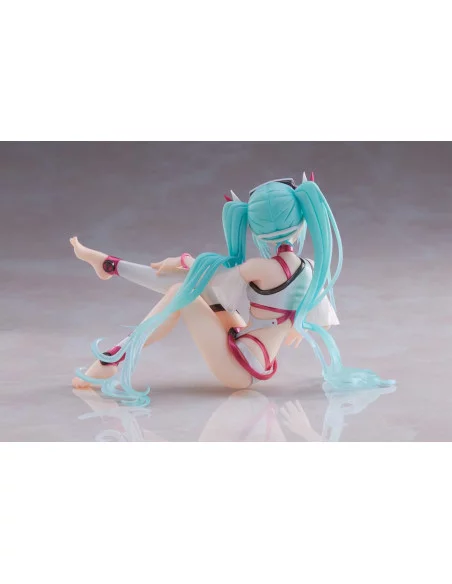 Hatsune Miku Wonderland Estatua PVC Aqua Float Girls Figure Hatsune Miku Reissue 18 cm