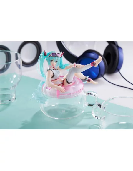 Hatsune Miku Wonderland Estatua PVC Aqua Float Girls Figure Hatsune Miku Reissue 18 cm