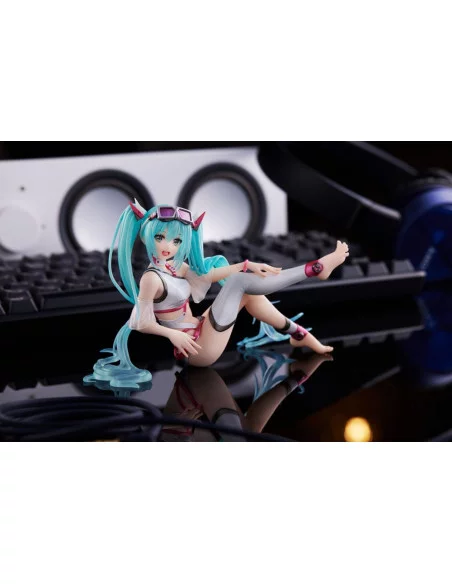 Hatsune Miku Wonderland Estatua PVC Aqua Float Girls Figure Hatsune Miku Reissue 18 cm