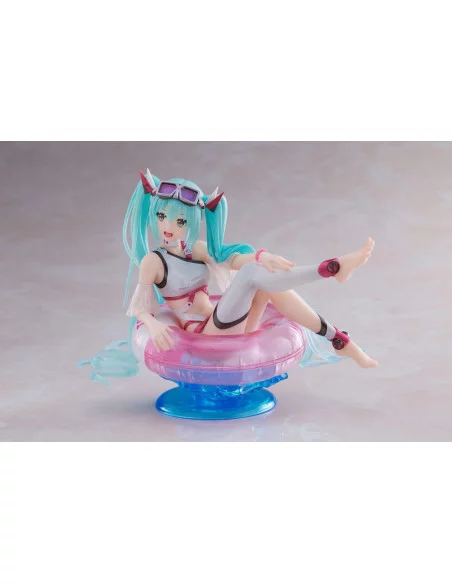 Hatsune Miku Wonderland Estatua PVC Aqua Float Girls Figure Hatsune Miku Reissue 18 cm