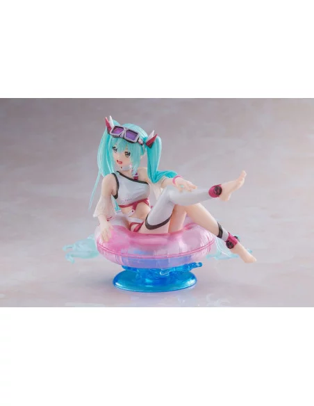 Hatsune Miku Wonderland Estatua PVC Aqua Float Girls Figure Hatsune Miku Reissue 18 cm