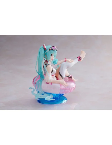 Hatsune Miku Wonderland Estatua PVC Aqua Float Girls Figure Hatsune Miku Reissue 18 cm