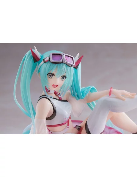 Hatsune Miku Wonderland Estatua PVC Aqua Float Girls Figure Hatsune Miku Reissue 18 cm