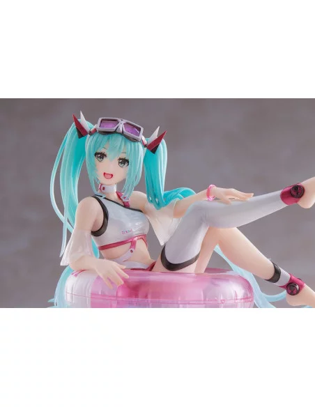 Hatsune Miku Wonderland Estatua PVC Aqua Float Girls Figure Hatsune Miku Reissue 18 cm