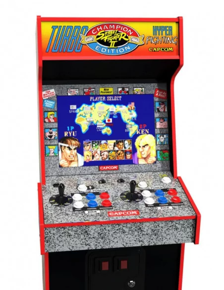 Arcade1Up Consola Arcade Game Street Fighter II / Capcom Legacy Yoga Flame Edition 154 cm