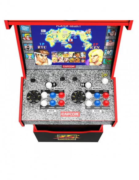 Arcade1Up Consola Arcade Game Street Fighter II / Capcom Legacy Yoga Flame Edition 154 cm