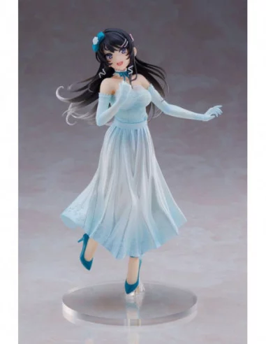 Rascal Does Not Dream of Bunny Girl Senpai Estatua PVC Coreful Sakurajima Party Dress Ver. 20 cm