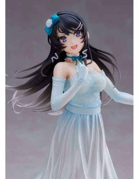 Rascal Does Not Dream of Bunny Girl Senpai Estatua PVC Coreful Sakurajima Party Dress Ver. 20 cm