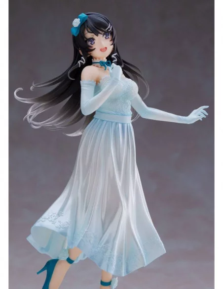 Rascal Does Not Dream of Bunny Girl Senpai Estatua PVC Coreful Sakurajima Party Dress Ver. 20 cm