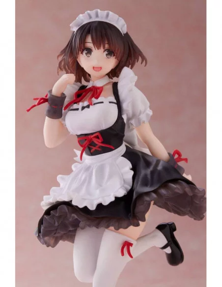 Saekano Estatua PVC Megumi Kato Maid Dress Ver. 20 cm