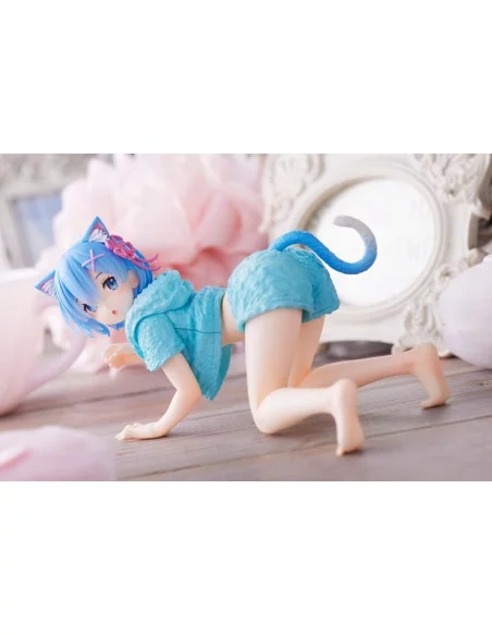 Re:Zero - Starting Life in Another World Estatua PVC Rem Cat Roomwear Version