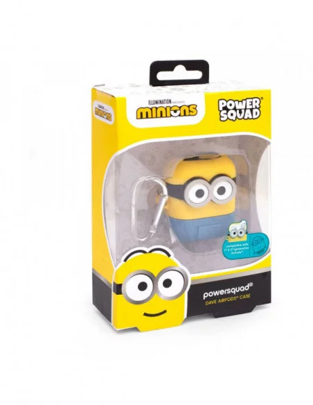 Minions PowerSquad Caja de Carga Inalámbrica para AirPods Bob