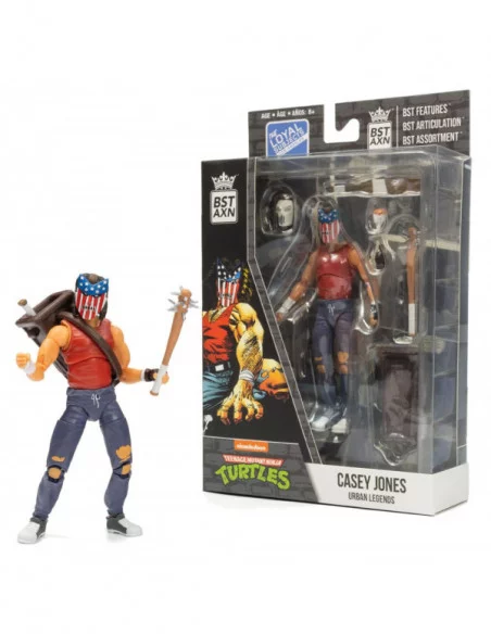 Tortugas Ninja Figura BST AXN Casey Jones Urban Legends 13 cm