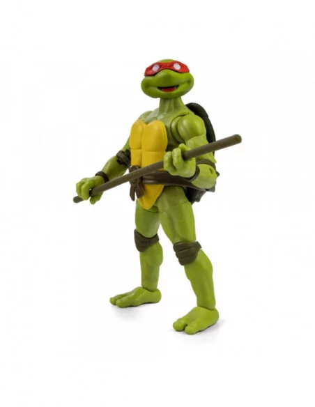 Tortugas Ninja Figura y Cómic BST AXN x IDW Donatello Exclusive 13 cm