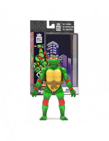 Tortugas Ninja Figura BST AXN NES 8-Bit Raphael Exclusive 13 cm