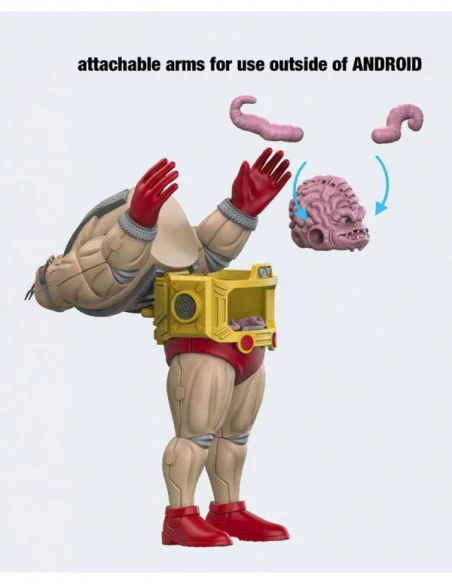 Tortugas Ninja Figura BST AXN XL Krang with Android Body 20 cm