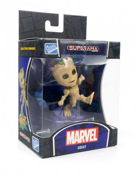 Marvel Mini Diorama Superama Groot 10 cm