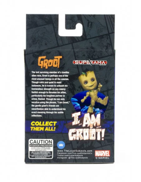 Marvel Mini Diorama Superama Groot 10 cm