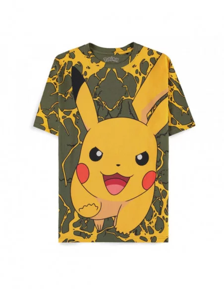 Pokemon Camiseta Pikachu Lightning talla S