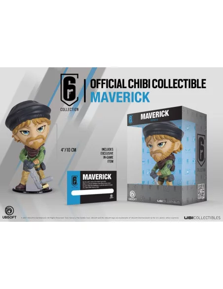 Rainbow Six Siege 6 Collection Figura Chibi Serie 6 Maverick 10 cm