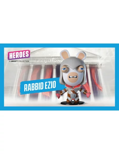 Assassin's Creed / Raving Rabbid Ubisoft Heroes Collection Figura Chibi Rabbid Ezio 10 cm