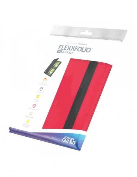 Ultimate Guard Flexxfolio 160 - 8-Pocket Rojo