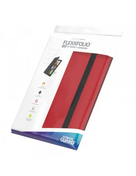 Ultimate Guard Flexxfolio 360 - 18-Pocket XenoSkin Rojo