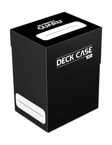 Ultimate Guard Deck Case 80+ Caja de Cartas Tamaño Estándar Negro