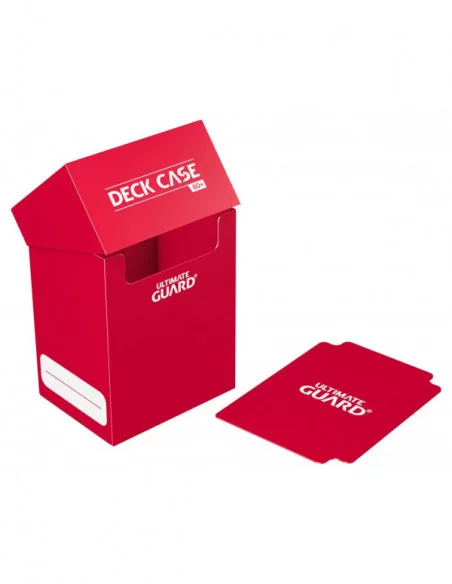 Ultimate Guard Deck Case 80+ Caja de Cartas Tamaño Estándar Rojo