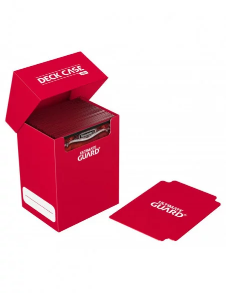 Ultimate Guard Deck Case 80+ Caja de Cartas Tamaño Estándar Rojo