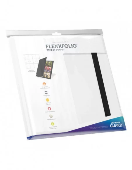 Ultimate Guard Flexxfolio 480 - 24-Pocket (Quadrow) - Blanco