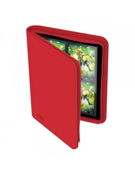 Ultimate Guard Zipfolio 160 - 8-Pocket XenoSkin Rojo