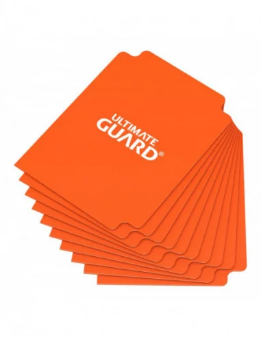 Ultimate Guard Card Dividers Tarjetas Separadoras para Cartas Tamaño Estándar Naranja (10)