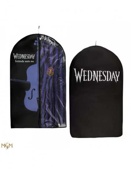 Wednesday Chaqueta Nevermore Academy Purple Striped Blazer talla L