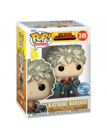 My Hero Academia POP! & Tee Set de Minifigura y Camiseta Katsuki (MT) talla L